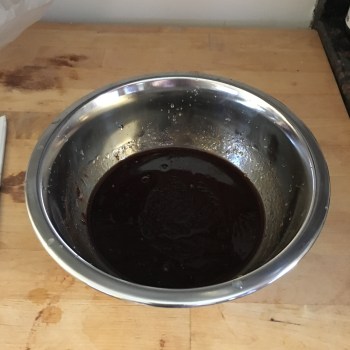 a bowl of syrup which is a great photo